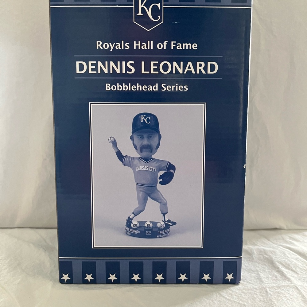 Kansas City Royals Dennis Leonard Bobblehead